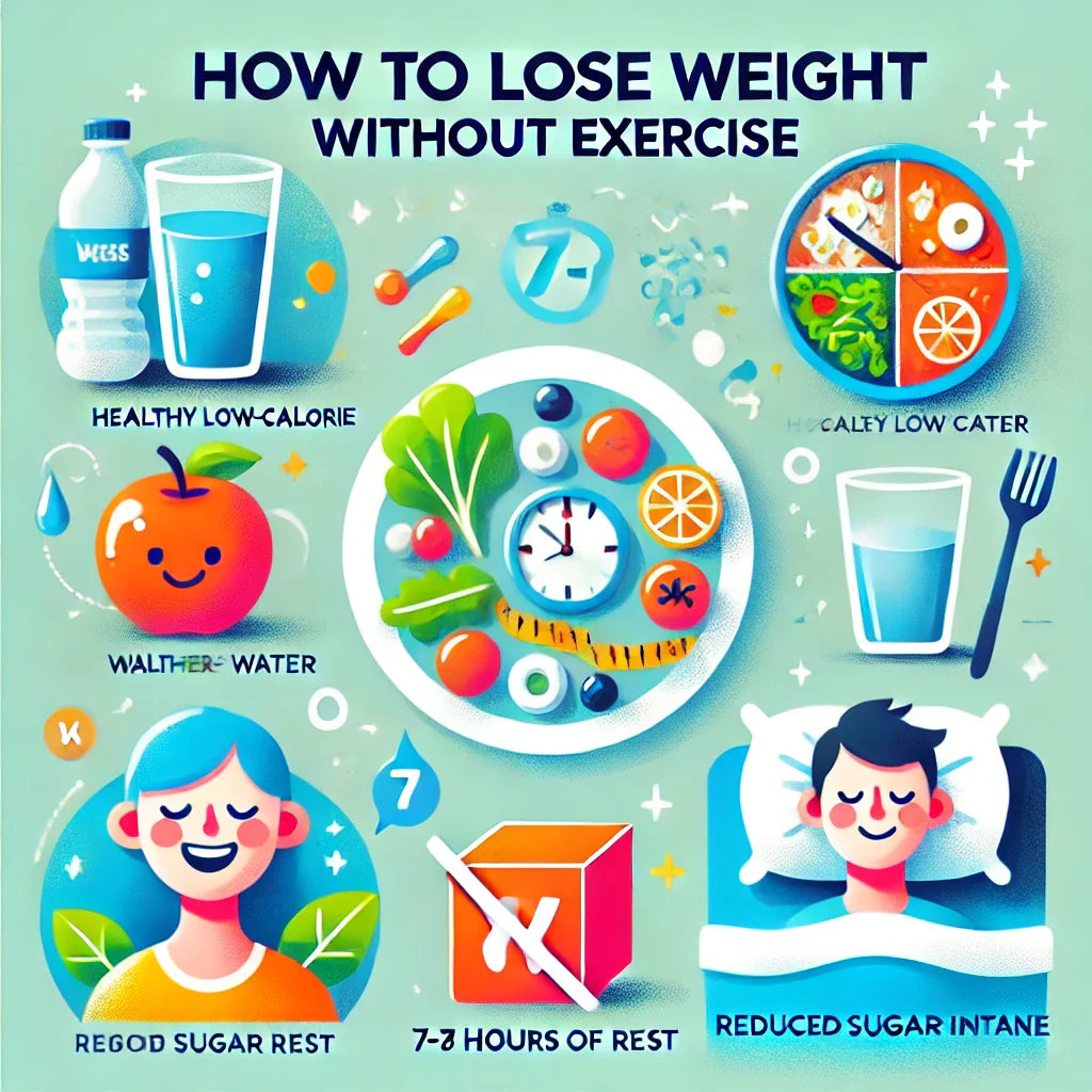 How to Lose Weight Without Exercise?