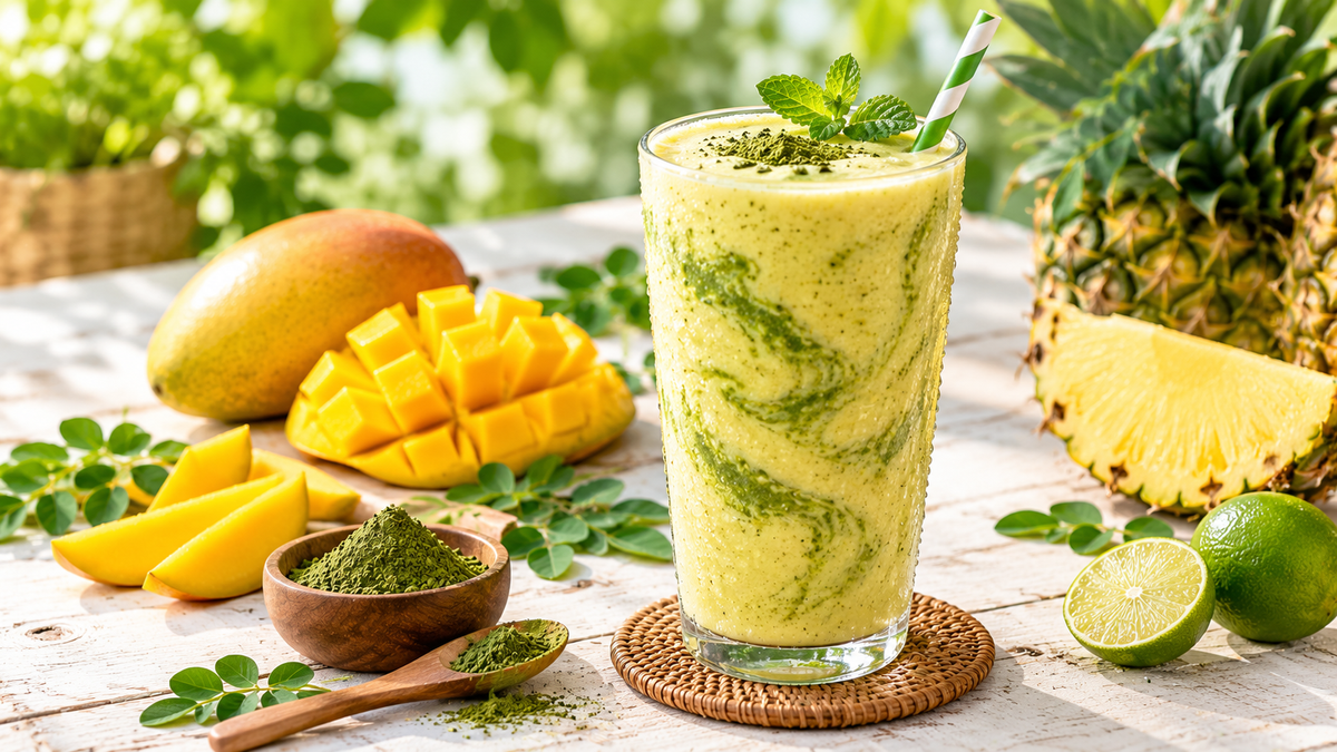 Moringa has its own flavor